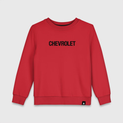 Детский свитшот хлопок Chevrolet logo emblem