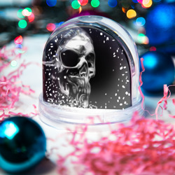 Игрушка Снежный шар Vanguard skull 2022 - фото 2