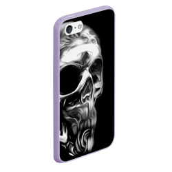 Чехол для iPhone 5/5S матовый Vanguard skull 2022 - фото 2