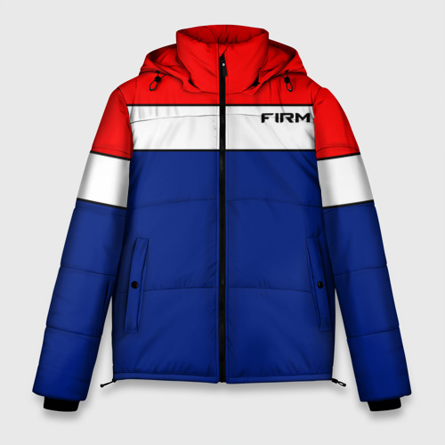 Мужская зимняя куртка 3D В стиле 90х (FIRM), цвет красный