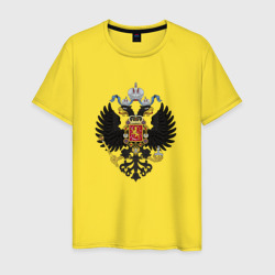 Черный орел Российской империи – Футболка из хлопка с принтом купить со скидкой в -20%