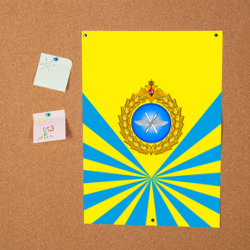Постер Большая эмблема ВВС РФ - фото 2