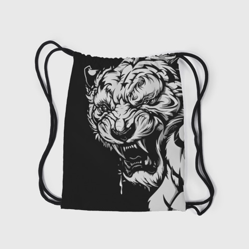 Рюкзак-мешок 3D Тигр: свирепый и кровожадный - фото 7