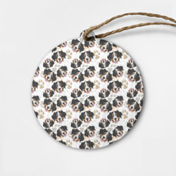 Деревянная игрушка круг Зенненхунд Бернский