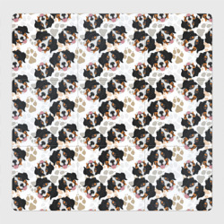 Магнитный плакат 3Х3 Зенненхунд Бернский