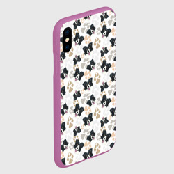 Чехол для iPhone XS Max матовый Бордер Колли - фото 2