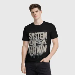 Мужская футболка 3D System of a Down - фото 2