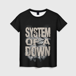 Женская футболка 3D System of a Down