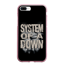 Чехол для iPhone 7Plus/8 Plus матовый System of a Down