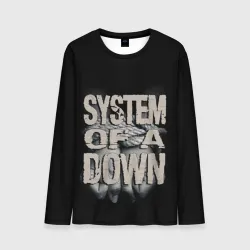 Мужской лонгслив 3D System of a Down