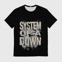 Мужская футболка 3D System of a Down