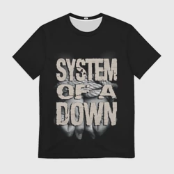 Мужская футболка 3D System of a Down