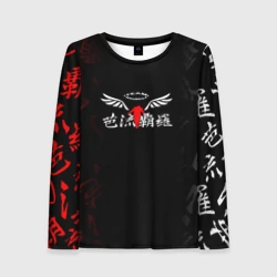 Женский лонгслив 3D Токийские мстители Valhalla