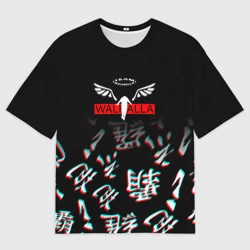 Мужская футболка oversize 3D Tokyo Revengers Valhalla Glitch
