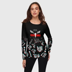 Женский лонгслив 3D Tokyo Revengers Valhalla Glitch - фото 2