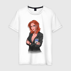 Dana Scully X-Files – Футболка из хлопка с принтом купить со скидкой в -20%