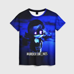 Женская футболка 3D Дроны убийцы Murder Drones