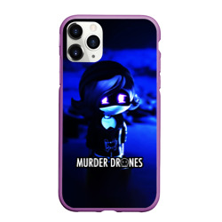 Чехол для iPhone 11 Pro Max матовый Дроны убийцы Murder Drones