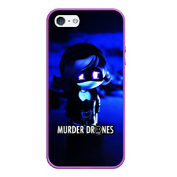 Чехол для iPhone 5/5S матовый Дроны убийцы Murder Drones