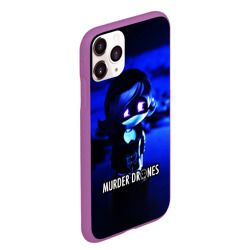 Чехол для iPhone 11 Pro Max матовый Дроны убийцы Murder Drones - фото 2