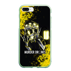 Чехол для iPhone 7Plus/8 Plus матовый Дроны убийцы Murder Drones n