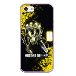 Чехол для iPhone 5/5S матовый Дроны убийцы Murder Drones n