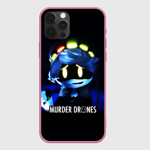 Чехол для iPhone 12 Pro Max с принтом Murder Drones n Дроны-убийцы, вид спереди #2