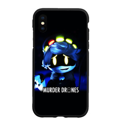 Чехол для iPhone XS Max матовый Murder Drones n Дроны-убийцы