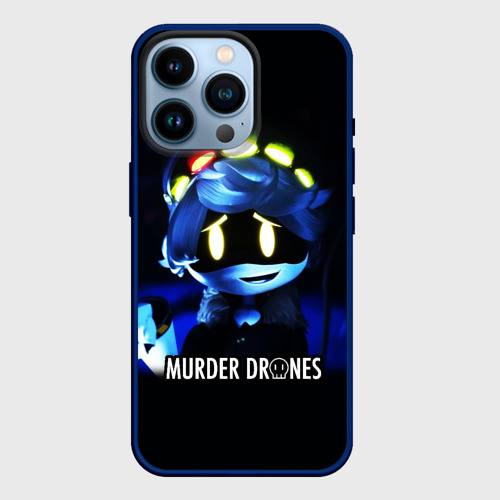 Чехол для iPhone 14 Pro с принтом Murder Drones n Дроны-убийцы, вид спереди #2