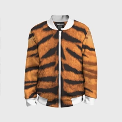Детский бомбер 3D Тигриная шкура