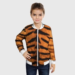 Детский бомбер 3D Тигриная шкура - фото 2