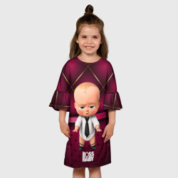 Детское платье 3D Босс без штанов - фото 2