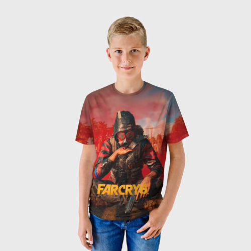 Детская футболка 3D Far Cry 6 - Повстанец, цвет 3D печать - фото 3