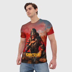 Мужская футболка 3D Far Cry 6 - Повстанец - фото 2