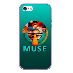 Чехол для iPhone 5/5S матовый The Resistance - Muse