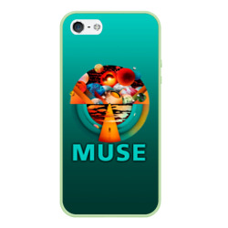 Чехол для iPhone 5/5S матовый The Resistance - Muse