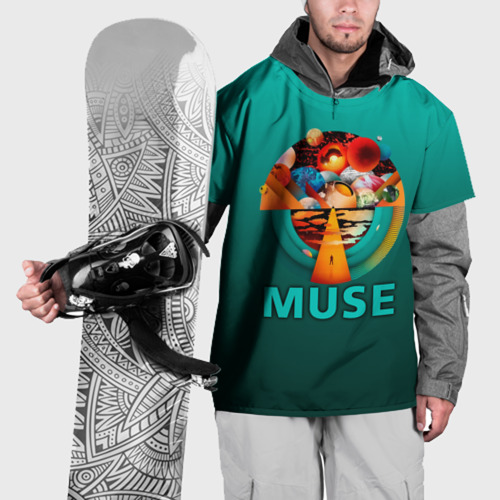 Накидка на куртку 3D The Resistance - Muse, цвет 3D печать