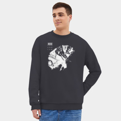 Мужской свитшот oversize без начеса хлопок The 2nd Law - Muse - фото 2