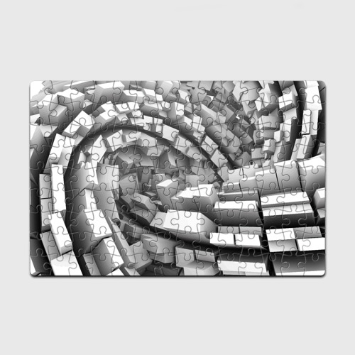 Головоломка Пазл магнитный 126 элементов Геометрическая объёмная абстракция