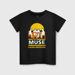 Детская футболка хлопок Black Holes and Revelations - Muse