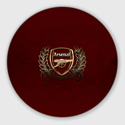 Круглый коврик для мышки Arsenal London