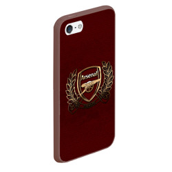 Чехол для iPhone 5/5S матовый Arsenal London - фото 2