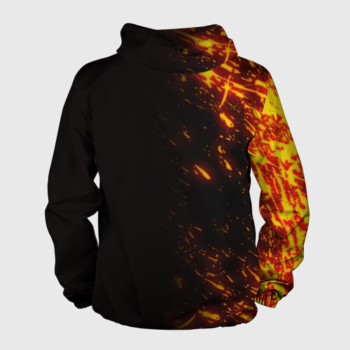 Мужская ветровка 3D Serious Sam Fire Wave, цвет черный - фото 2