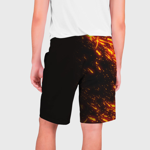 Мужские шорты 3D Serious Sam Fire Wave, цвет 3D печать - фото 2