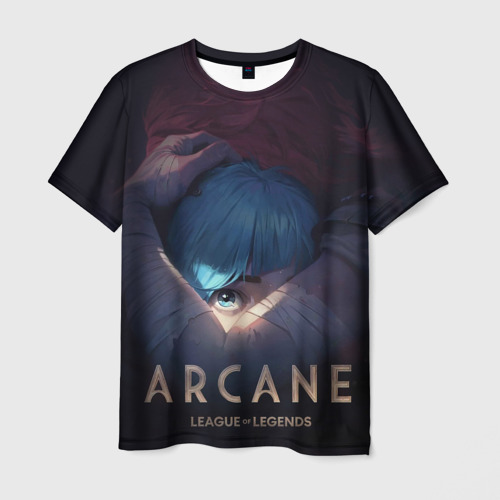 Мужская футболка 3D Arcane: League of Legends, цвет 3D печать