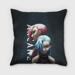 Подушка 3D Vi and Jinx