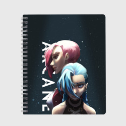 Тетрадь Vi and Jinx