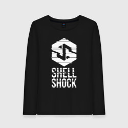 Женский лонгслив хлопок Shlshk Glitched Logo Collection