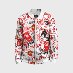 Детский бомбер 3D Русская национальная роспись