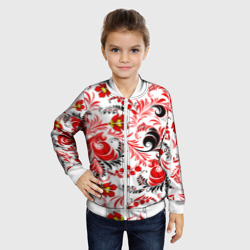 Детский бомбер 3D Русская национальная роспись - фото 2